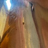 Saucière en métal argenté, style louis XVI