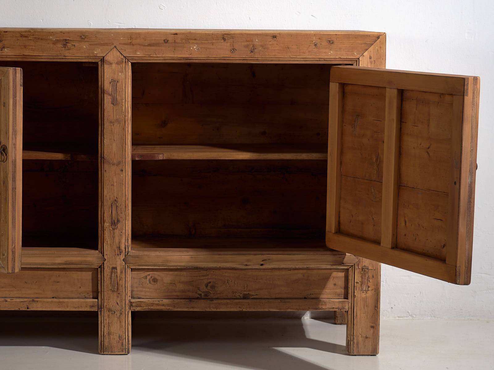 Antique Chinese three-door sideboard (circa 1900) #63