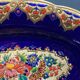 Oblong hollow dish in Longwy earthenware MP Chevallier Renaissance