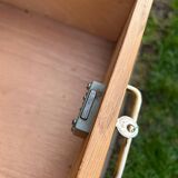 Vintage 1950s desk in light oak