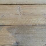 Wood and iron dining table