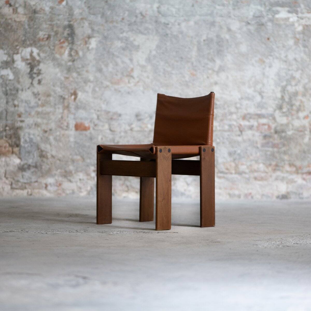 4 Monk chairs by Afra & Tobia Scarpa, 1973