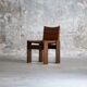 4 Monk chairs by Afra & Tobia Scarpa, 1973