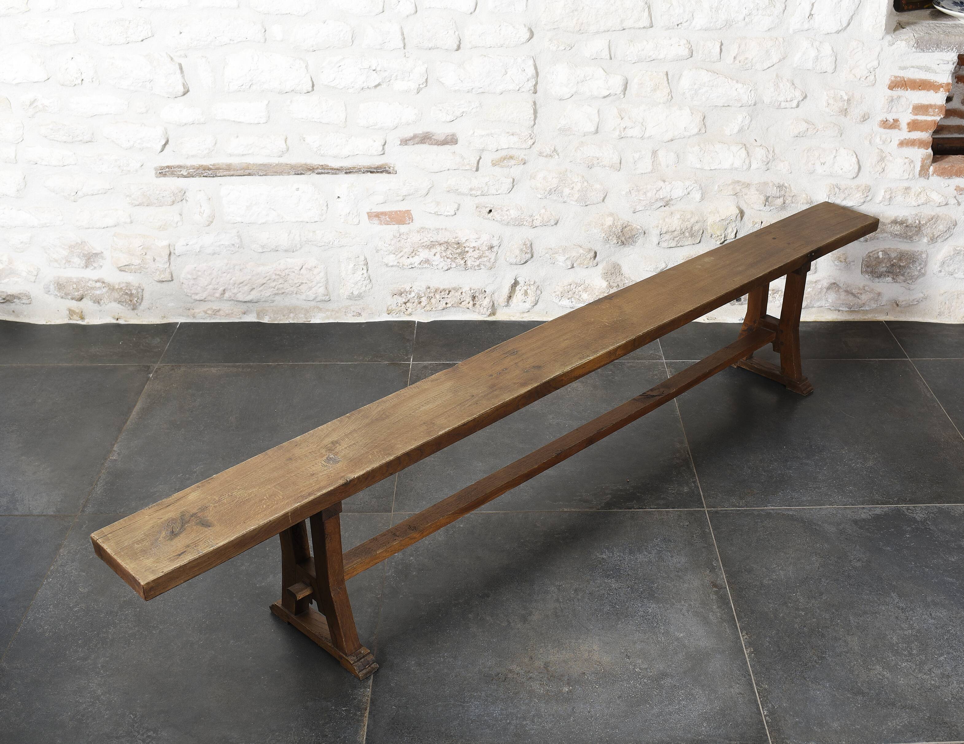 Long farm or church bench