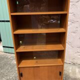 Bibliotheque vitrine, années 1960