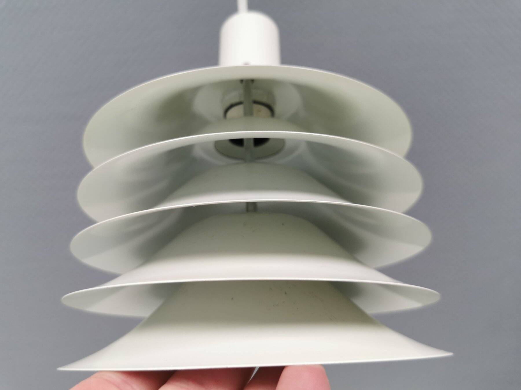 Lampe danoise de pointe de Horn Lightning ou ABO Randers (sans étiquette)