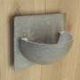 Wall lamp by Alfred Homann for Louis Poulsen, grey metal, Denmark, 1970s