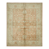 Turkish Handknotted Wool Oushak Rug 251 cm x 305 cm