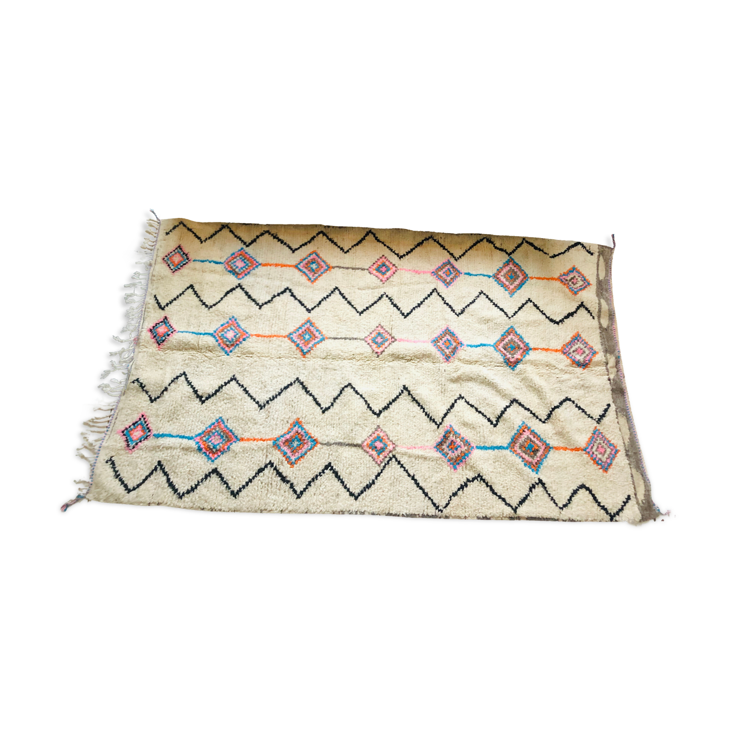 Berber carpet in 100% wool - 230x150cm