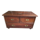 Mahogany and brass boat chest trunk the great pacific s fran