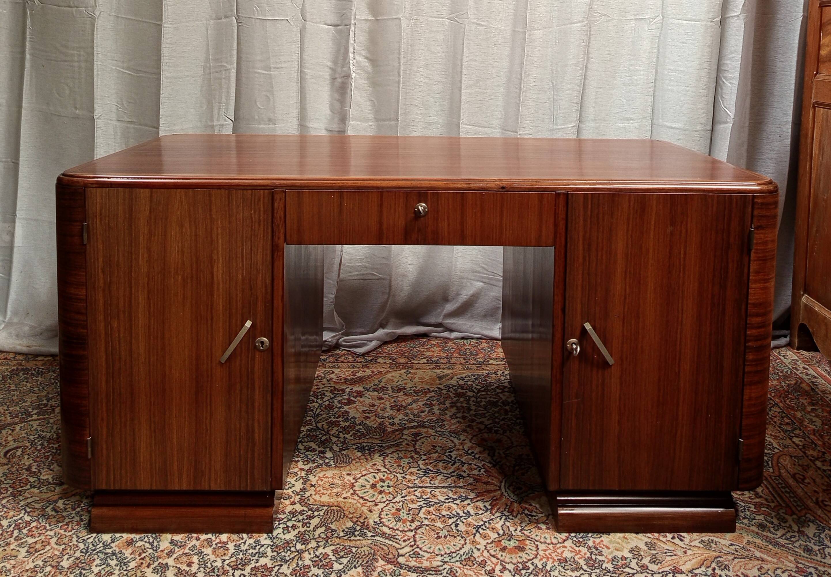 Bureau Art Déco en palissandre