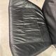 Fauteuil Italienne en cuir 1970
