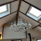 Grand Italian chandelier in Murano style – 24 lights – glass and crystal