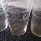 6 Baccarat crystal goblets