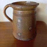 Old Soufflenheim pot from the end of the 19th century