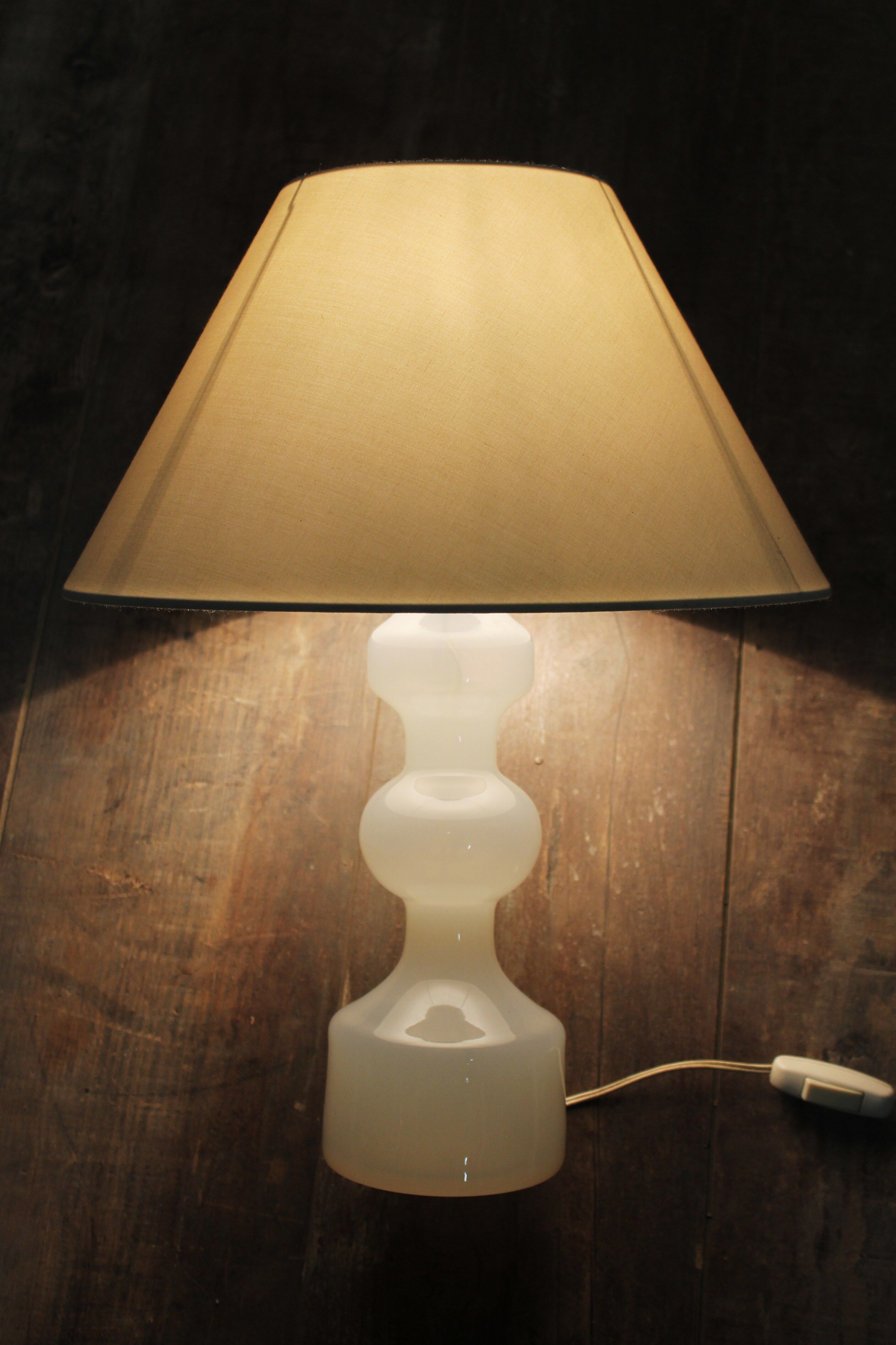 Lamp glass Italy 60s
