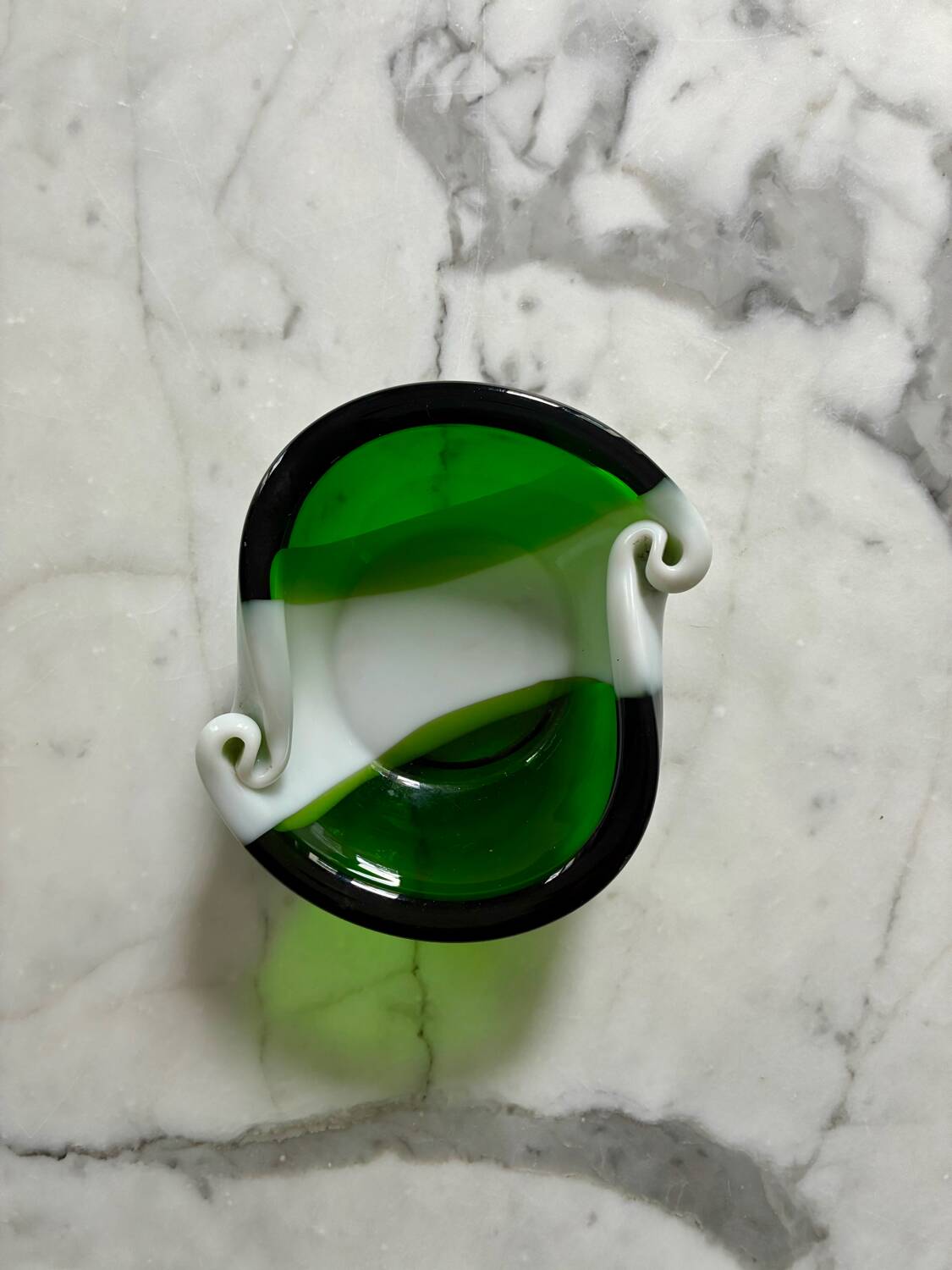 Paire de vide-poches en verre de Murano - 1970.