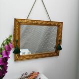 Golden art deco mirror 1930s