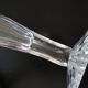 2 art deco champagne flutes