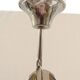 Design chandelier in smoked glass 6 lights