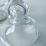 Flacon en verre forme apothicaire