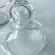 Flacon en verre forme apothicaire