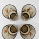 4 glasses smoked luminarc tivoli
