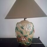 Lamp chaumette slip decoration hydrangeas
