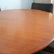 Scandinavian teak table and 6 chairs
