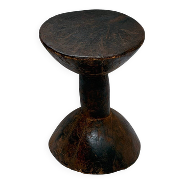 Senoufo stool in raw wood (Burkina Faso)