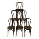 Set of 6 Bentwood Bistro Chairs N 18