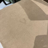 Set of 6 vintage wood and velvet chairs