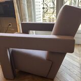 Utrecht Cassina armchair in Ginko mouse color