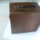 Storage with handle for transport wooden box
