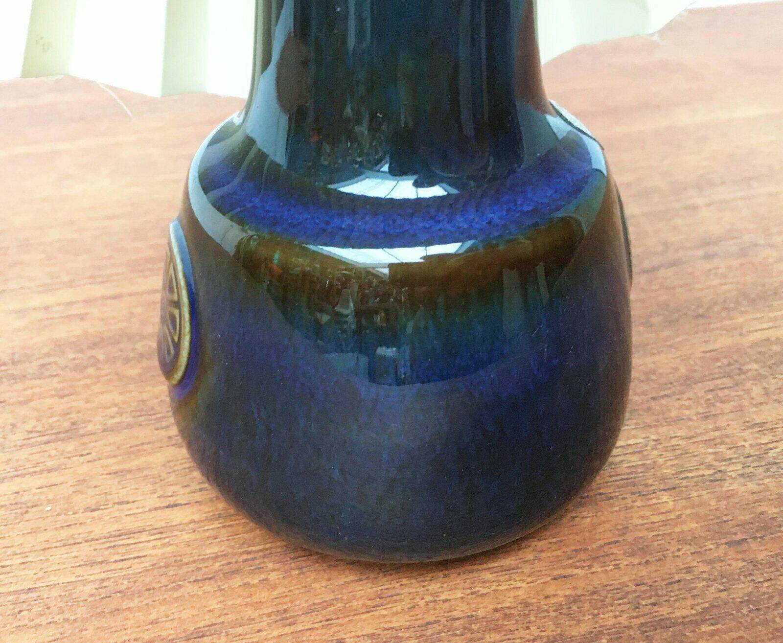 Mid-century Danish ceramic table lamp by Søholm.