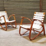 Paire de fauteuils par Jan Vanek pour Up Zavody 1930
