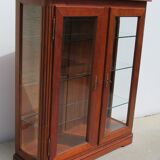 Louis Philippe library showcase in cherry