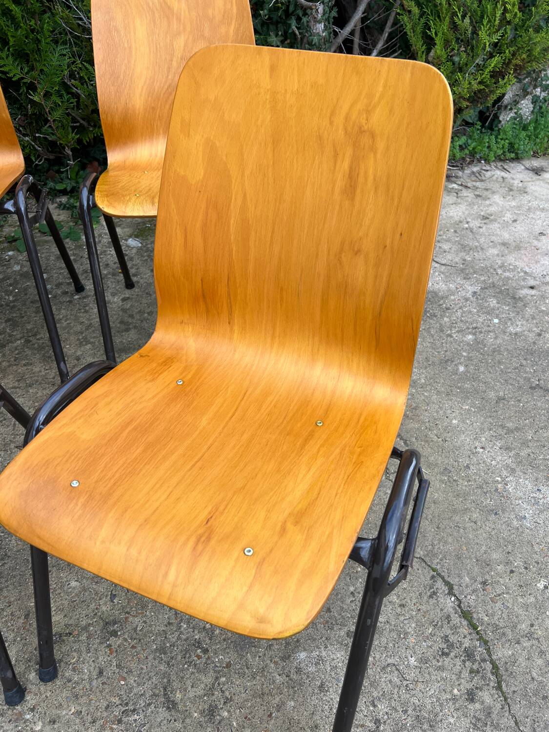 Set of 6 Scandinavian chairs