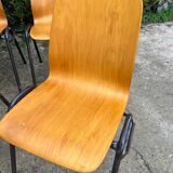 Set of 6 Scandinavian chairs