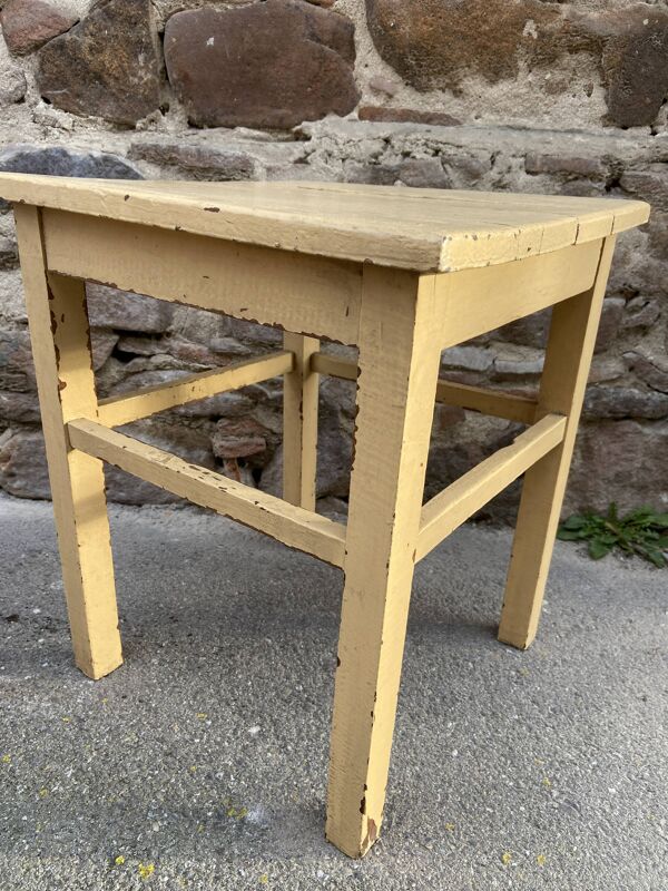 Tabouret shabby chic vintage 50s