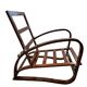 Adjustable H-70 Walnut Bentwood Lounge Chair by Jindrich Halabala, 1930s