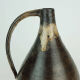 Vase en céramique moderne danoise, poterie d'atelier conny walther, danemark, années 1960-1970