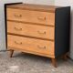 Commode pieds compas 1960