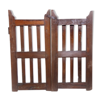 Ancient Burmese teak port