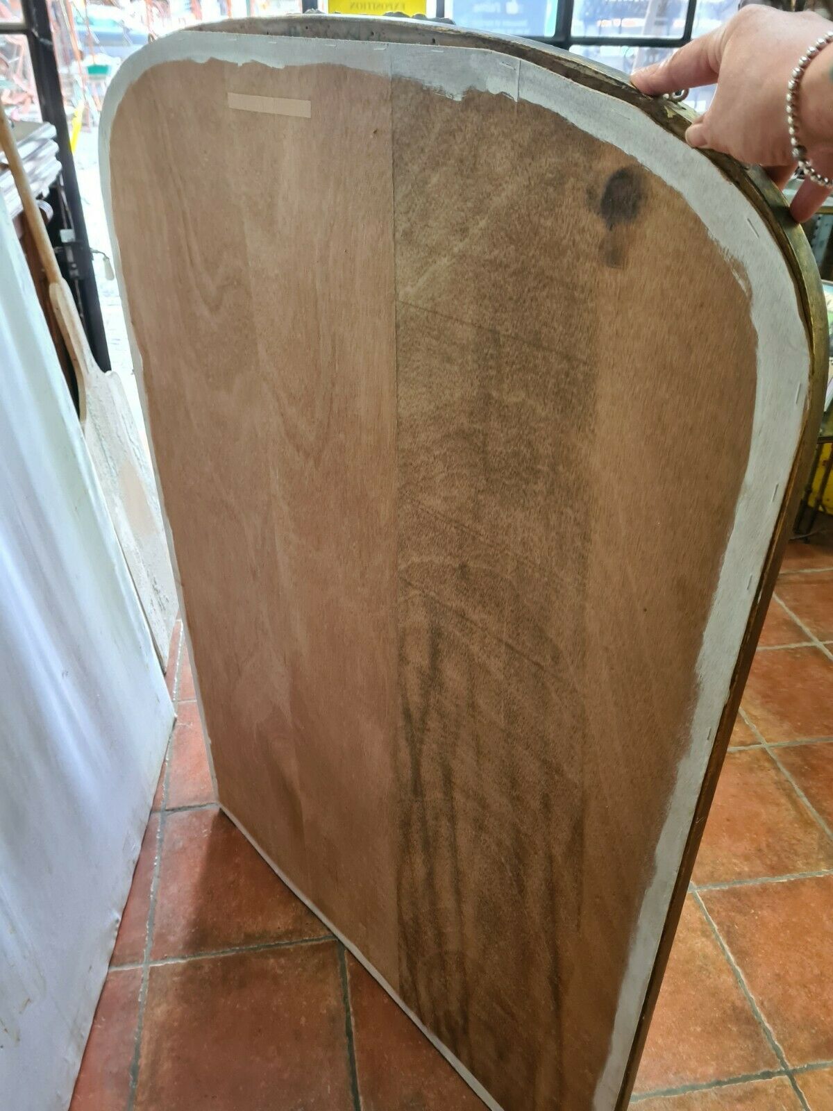 Gilded mirror Louis XVI style - 128x88cm