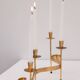 Mid-century modern metal candlesticks by Gunnar Ander for Ystad-Metall, Sweden, 1960s