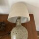Vintage pyrite stone lamp
