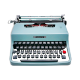 Typewriter Olivetti Lettera 32 green revised ribbon new