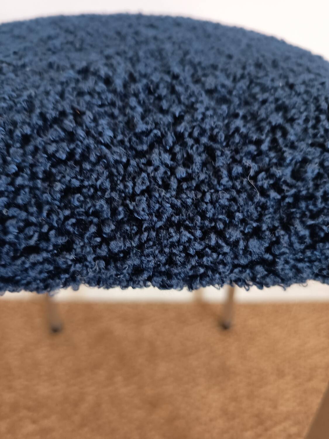 Vintage steel tube stool