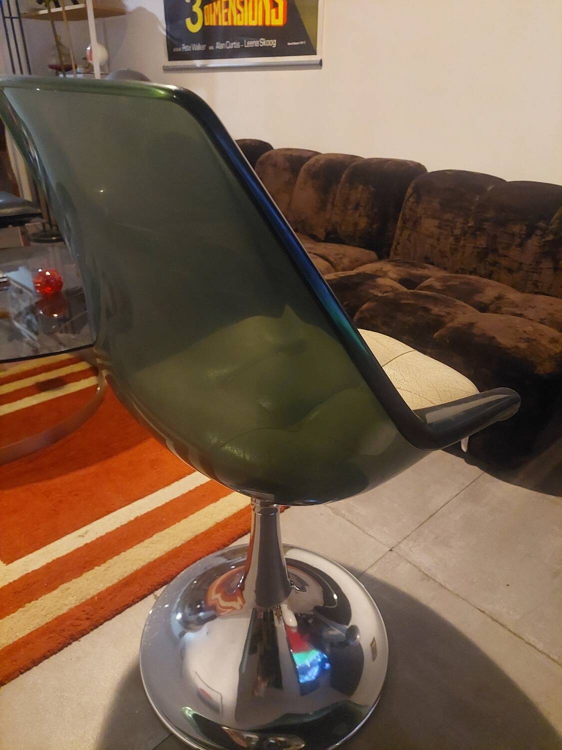 Roche Bobois swivel chair